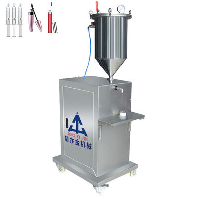 jakość  Vertical Pressurized Hydrogel Masccara and Lipgloss Filling Machine For Quantitative Filling fabryka