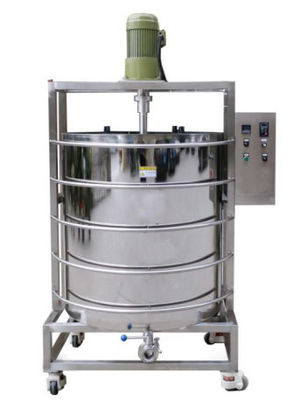 Linia produkcyjna szminki 500L Duży zbiornik rozpuszczalny woskowy balsam szminki