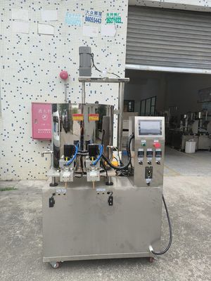 Servo Dwukrotna maszyna do napełniania kremi 5KW 80L