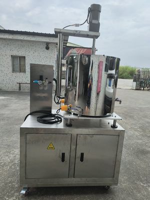 Servo Dwukrotna maszyna do napełniania kremi 5KW 80L