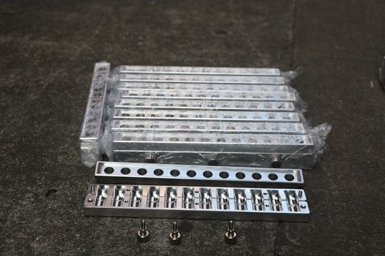 12 otworów pleśń do ust Vermicelli balsam do ust pleśń talerz srebra