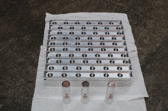 6 otworów Vermicelli Professional Lipstick Mold CE ISO certyfikowany