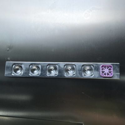 6 otworów pentagramy Lipstick Form Kit Gorąca wypełnienie Aluminium