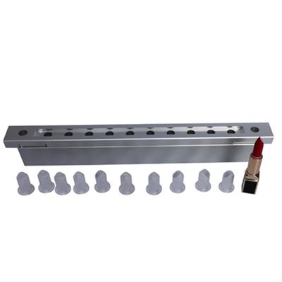 10 otworów Vermicelli Lipstick Molder do twardych szminek formowania form