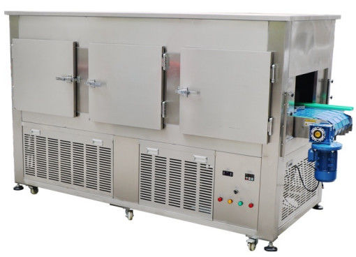 SUS304 Zamówiona automatyczna linia produkcyjna Maszyna do tunelu zamarznięcia o pięciu pasach