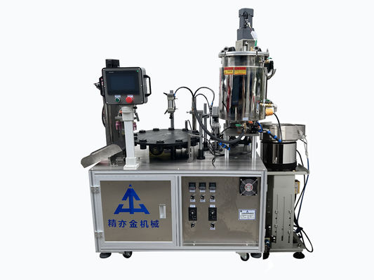 Rotary All In One Linia produkcyjna szminki Mascara Gloss Lip Filling Machine