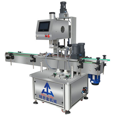 800W Liquid Filling And Capping Machine Automatic Bottle Capper 20-50 sztuk / min
