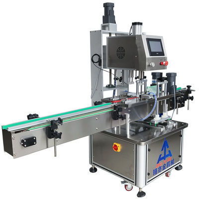 800W Liquid Filling And Capping Machine Automatic Bottle Capper 20-50 sztuk / min
